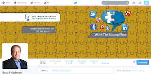 new twitter design, twitter profile, social media strategy