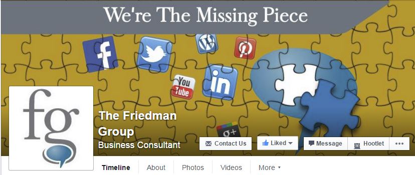 Brad Friedman Facebook Profile Example